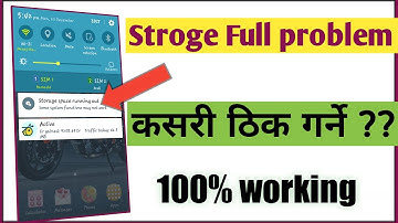 How To Solved Storage Space Running Out Problem/solved100%/mobile storage full problem solve/2021/