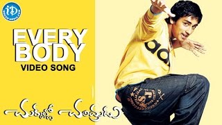Chukkallo Chandrudu Movie - Everybody Song | Siddharth | Sadha | Saloni | Charmme Kaur | Chakri