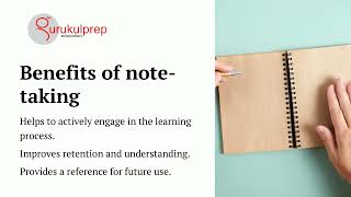 Effective Note Taking Nurturing Insights