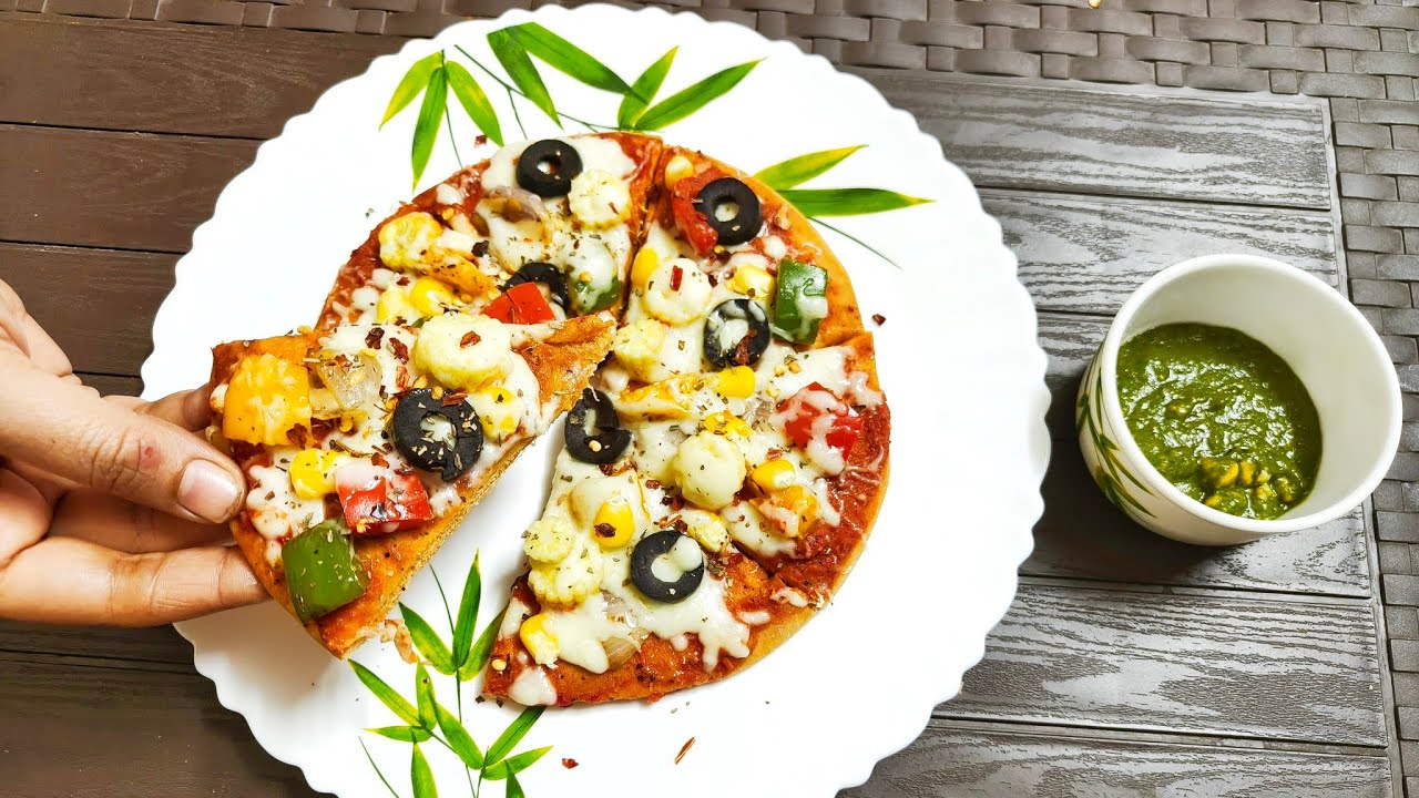 Easy tawa Pizza recipe/तवा पिज्जा रेसिपी/बिना ओवन बिना मैदा 10 मिनट में बनाए पिज्जा/ pan pizza 