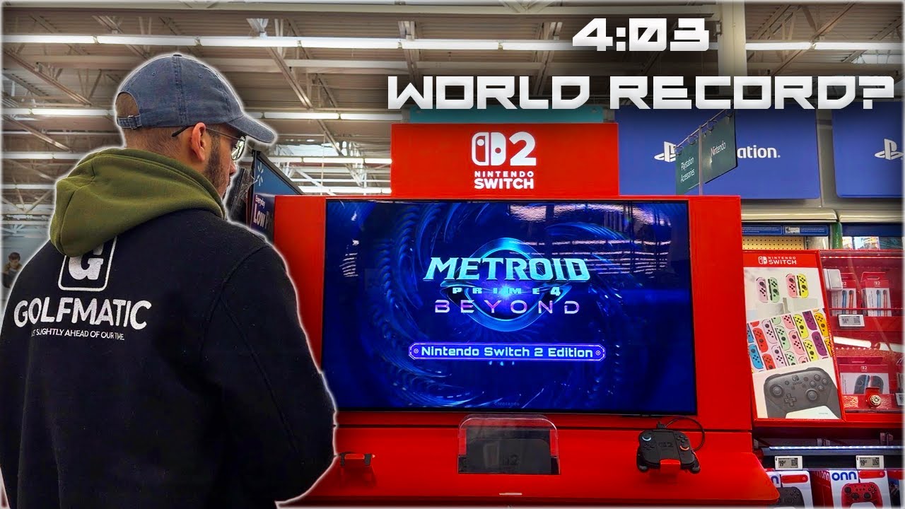 WALMART SPEEDRUN демо Metroid Prime 4 Beyond за 