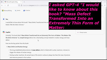 What does GPT-4 say about my book, 