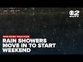 Rainy weather moves in to start Utah's weekend