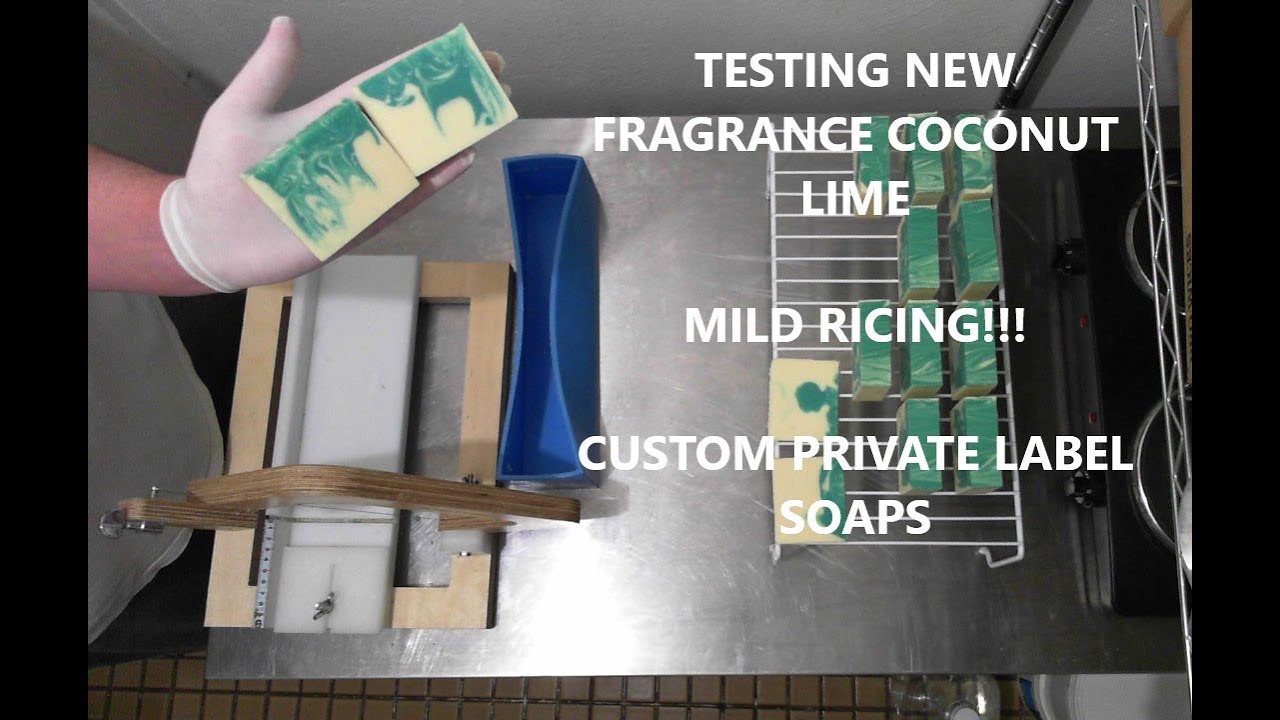 Making & Testing Coconut Lime Cold Process Soap | Mild Ricing | Private ...