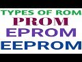 How Many Types Of ROM Are There
