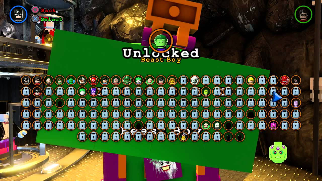 Lego batman 3 beast boy sale