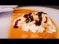 美しい二種類のクレープ - Japanese street food - Two beautiful crepes- Creamy crepe - クレープ - 크레페 - 縐