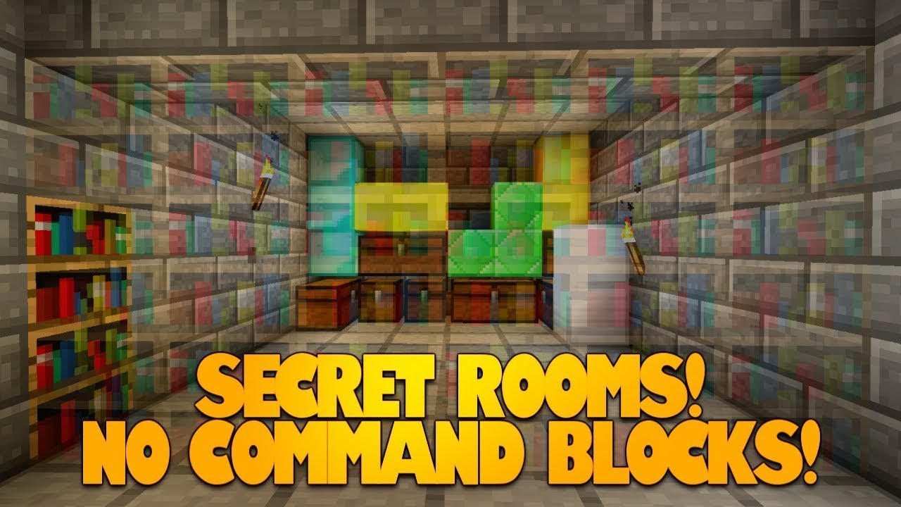 Secret room майнкрафт