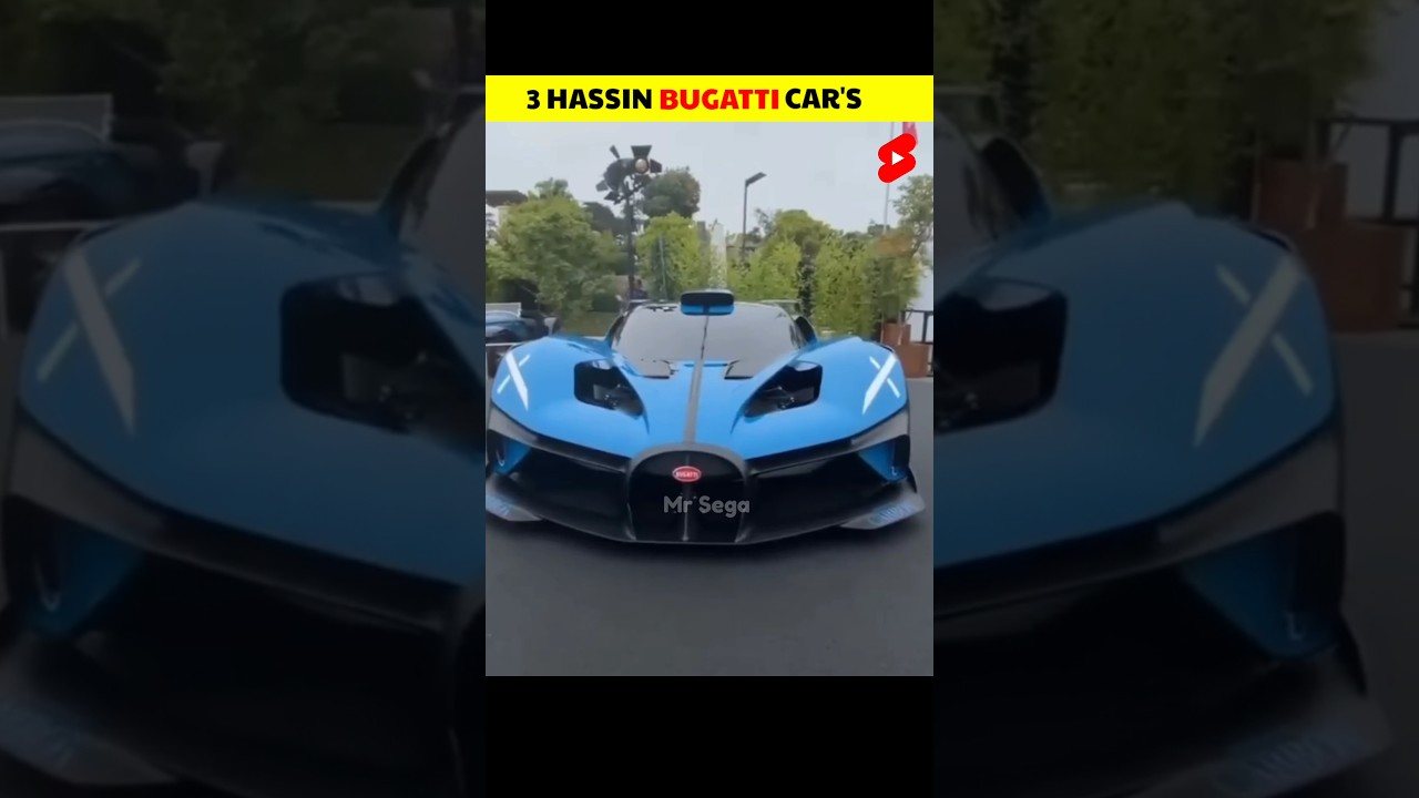 Top 3 Rarest Bugatti Super Car's In The World 🌎 ||