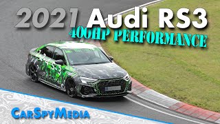 2021 Audi RS3 Sportback And Sedan Final Testing The 400HP 5-Cylinder Performance At The Nürburgring