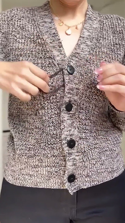 From Boring to STUNNING in 5 Minutes with Cardigan Hacks!