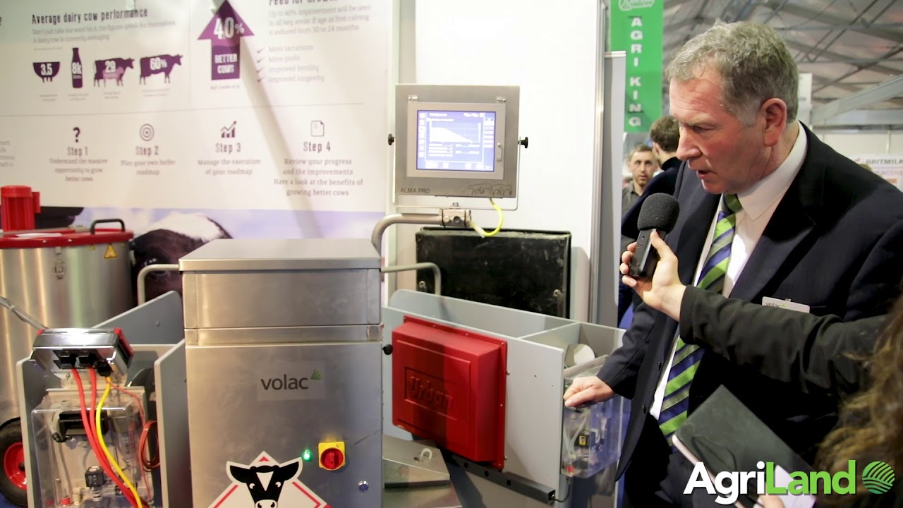 Volac S New Calf Feeder At The Winter Fair 2017 Youtube