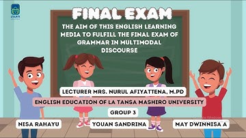 GRAMMAR IN MULTIMODAL DISCOURSE - DESCRIPTIVE TEXT (GROUP 3)