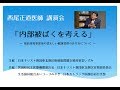 西尾正道医師講演「内部被ばくを考える」