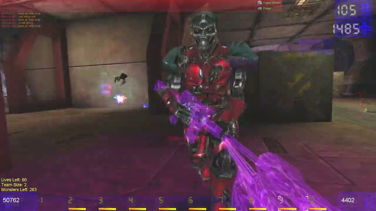 Another classic Unreal Tournament monster hunt map AS Dawn Raid