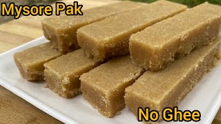 Mysore Pak Recipe Without Gheediwali Sweet Recipeseasy Diwali Sweetsdiwali Sweets At Home