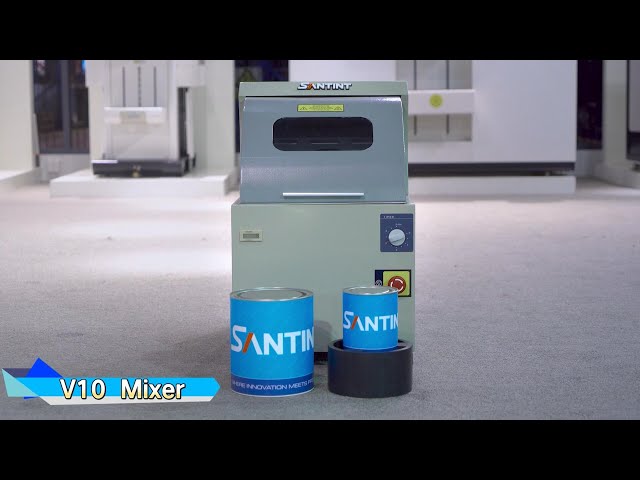 V10 Vortex Paint Mixer with Detection System - Santint Technologies