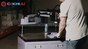 Máy Taro Điện UNIFAST Dạng Cần Động Cơ Servo Ta Rô Tự Động