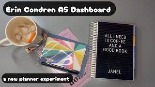 a new planner experiment | Erin Condren A5 Dashboard Layout | TN pages| 2027 Planner Chat