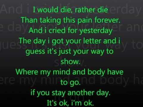 Elle - Stress (lyrics)