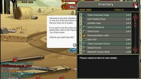 adventure quest worlds tutorial