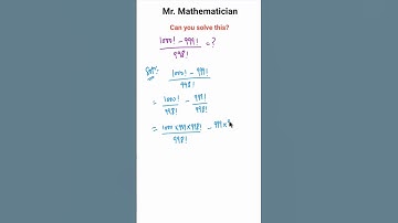 How to solve a Factorial problem? #mathstricks #shortcuts #trending #viral #shorts