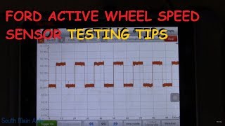 Ford/Mercury: Active Wheel Speed Sensor  Testing Tips