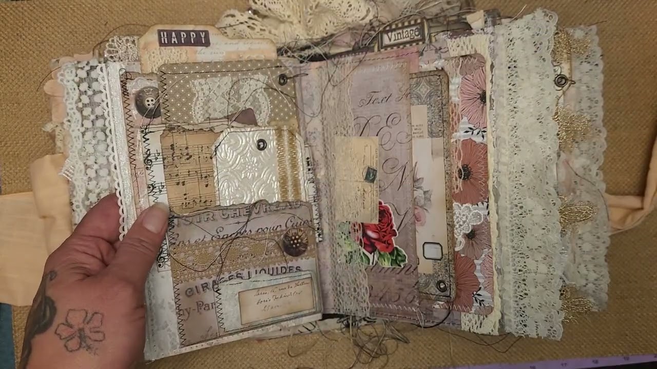 New Creation - Shabby  Chic Junk Journal 
