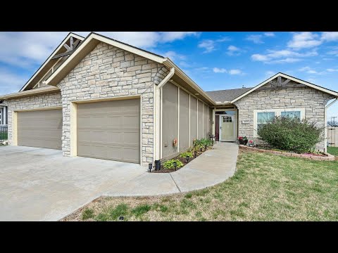 932 Cedar Brook Cir, Mulvane, KS home video tour