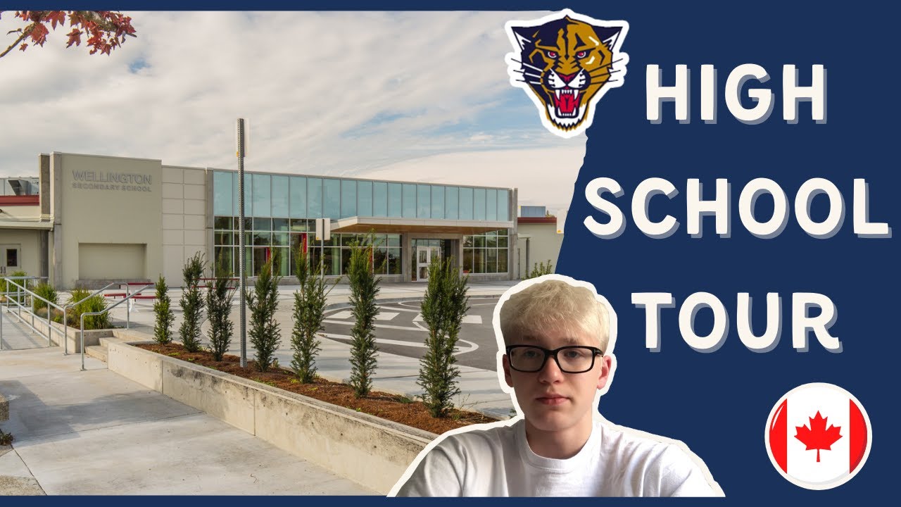 High School Tour Nanaimo: Wellington Secondary School 🇨🇦 Schüleraustausch Kanada 2021