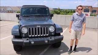 2016 JEEP WRANGLER REVIEW (shit sahara owners say)  (redneck reviews)