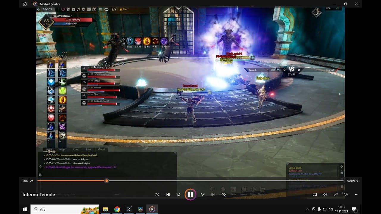 İNFERNO TEMPLE ODAYA ALIŞ ANINDAN SON ANA KADAR VİDEO MOBLAR ZOR DEĞİL EKSİKDIK 2 İNT VARDIK...