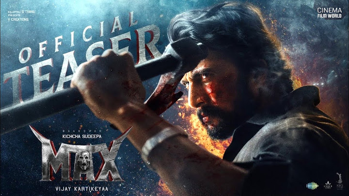 MAX -Official Trailer | Baadshah Kichcha Sudeep | Vijay Kartikeyaa | B Ajaneesh Loknath