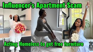 Influencers Acting Homeless In Their New Apartments  Under Pressure To Get Apartments 