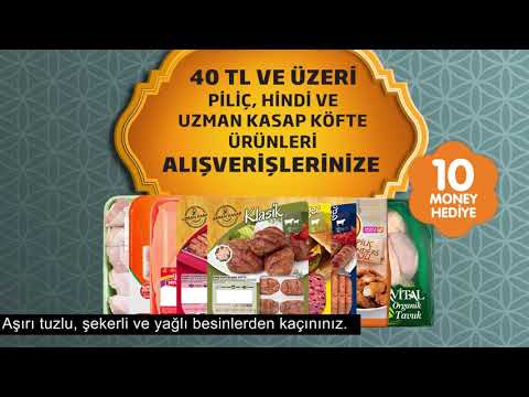 MİGROS'TA 40 TL ÜZERİNDE PİLİÇ, HİNDİ VE UZMAN KASAP ÜRÜNLERİNDE 10 MONEY HEDİYE - MİGROS'TA 40 TL ÜZERİNDE PİLİÇ, HİNDİ VE UZMAN KASAP ÜRÜNLERİNDE 10 MONEY HEDİYE