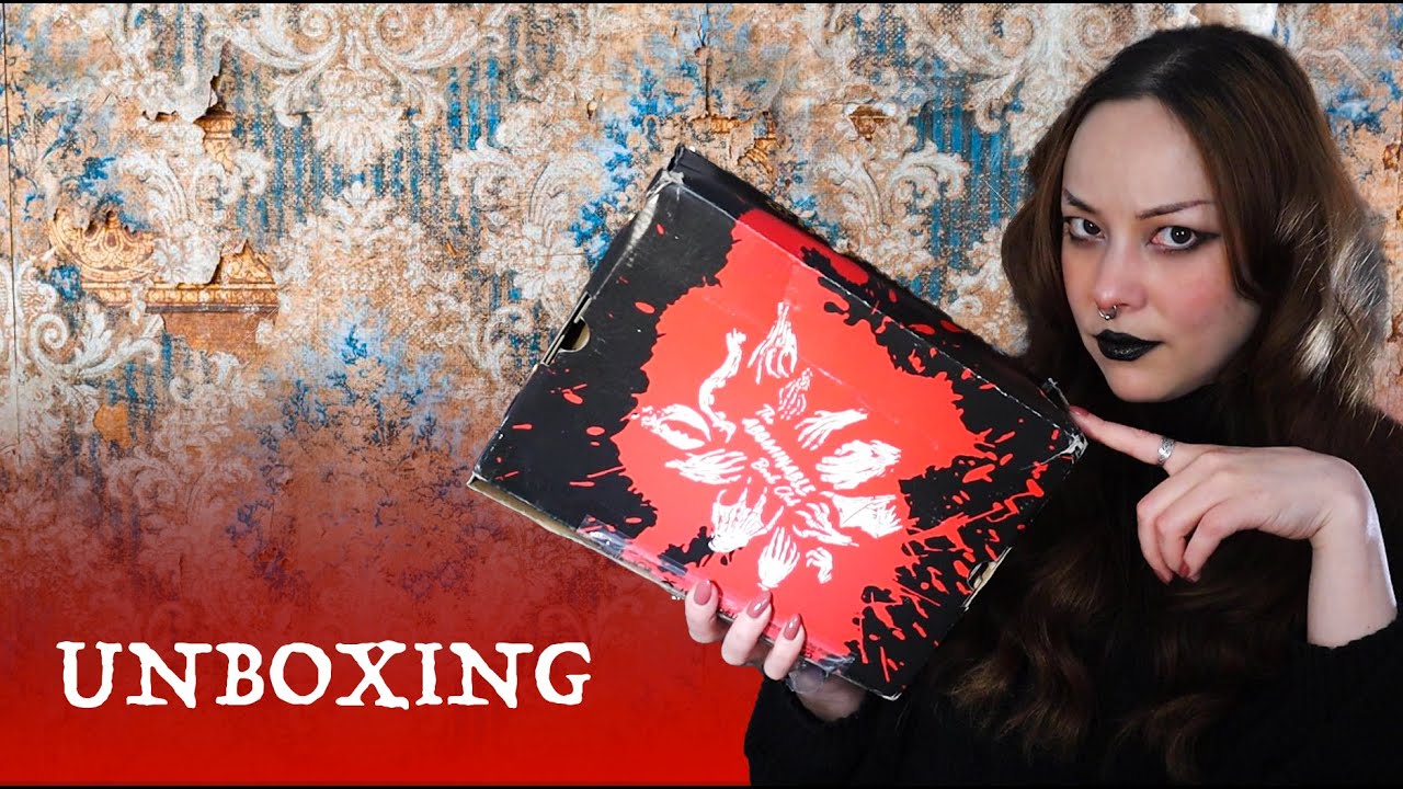 Horror Book Box Unboxing Abominable Book Club May Box May 2022 YouTube