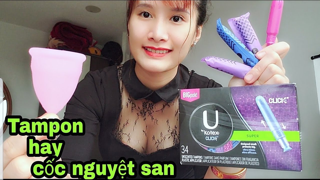 NÊN SÀI TAMPON Hay  CỐC NGUYỆT SAN?? Q & A😍 Lợi ích và tác hại - YouTube