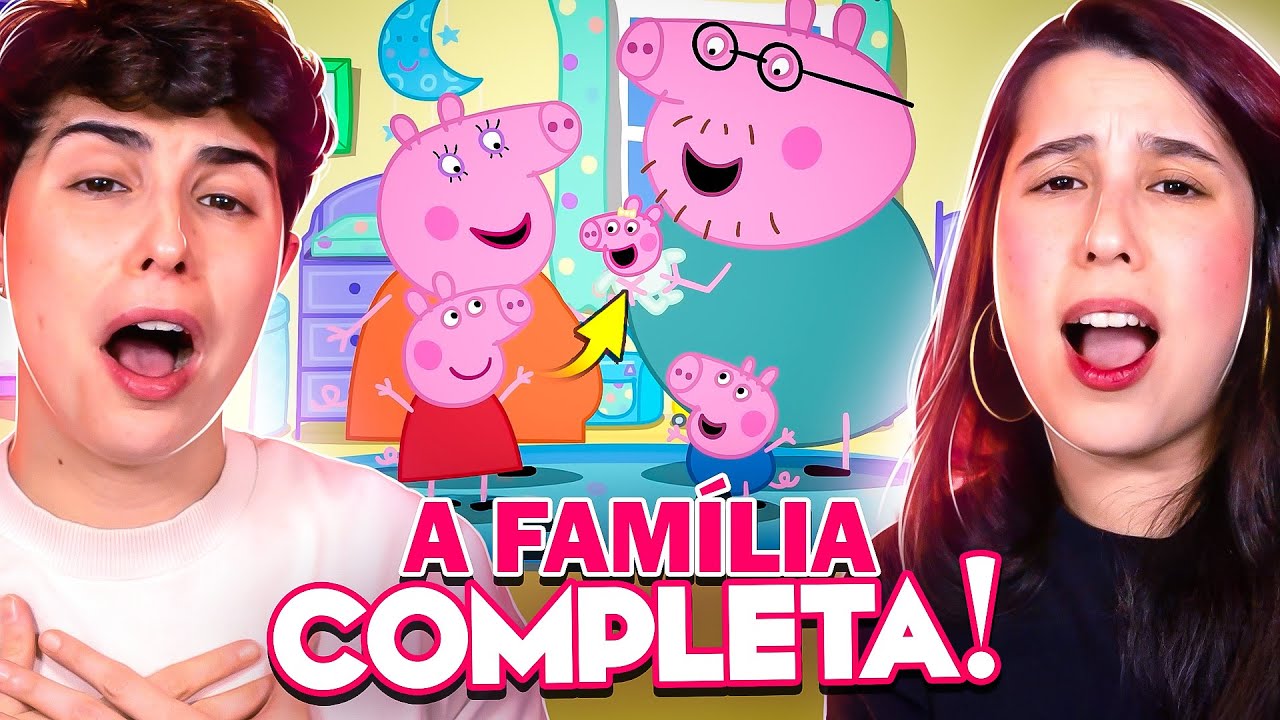 CONHECENDO A NOVA BEBÊ DA FAMÍLIA PEPPA: EVIE!