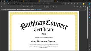 BYU - Pathway Certificate