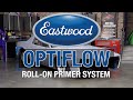 How to roll on primer  painting a car with optiflow roll on paint system  eastwood
