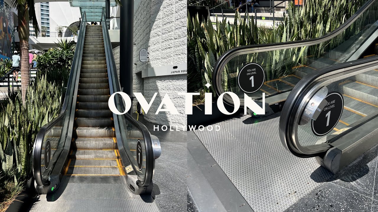 Fujitec Double-File Escalators - Ovation Hollywood - Los Angeles, CA