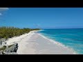 Secluded beach on the island of eleuthera in the bahamas