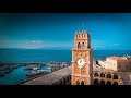 Acre, Israel. Aerial Drone Video in 4K. Amazing drone shots