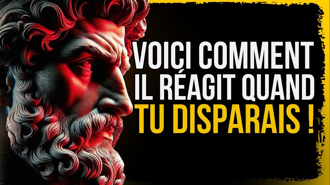 Ce que TON ABSENCE fait au PERVERS NARCISSIQUE ! | Stoïcisme