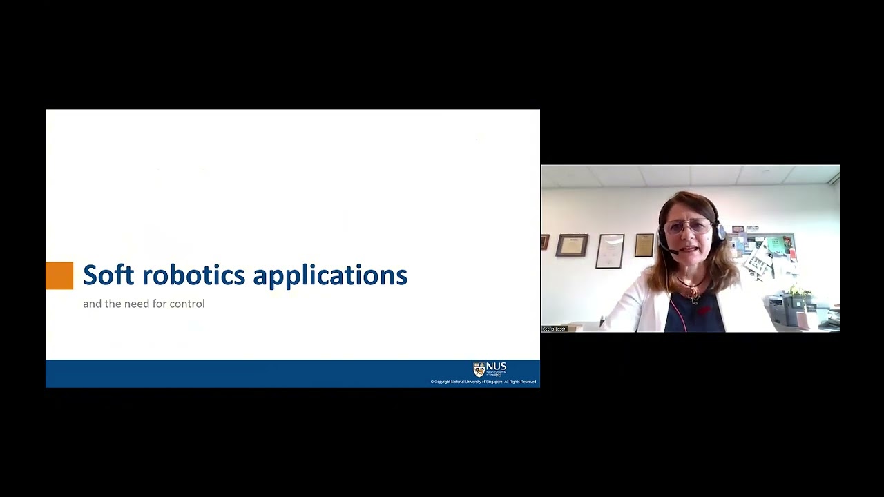Cecilia Laschi: TO CONTROL, OR NOT TO CONTROL- THAT IS THE QUESTION FOR SOFT ROBOTS WITH EI
