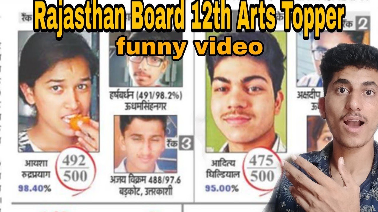 Rajasthan 12th Arts Result 2020, 