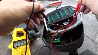 ソーラーパネル付きセンサーライトの修理　故障箇所の特定と修理