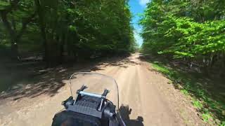 Szombathely környéke és a Kőszegi hegység egy  cfmoto mt450 nyergéből.