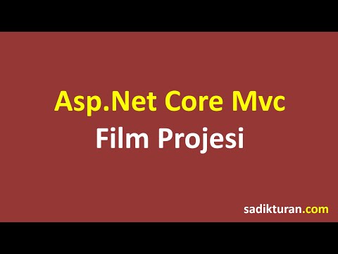 Asp.Net Core Mvc Film Projesini Visual Studio Code ile Geliştirelim