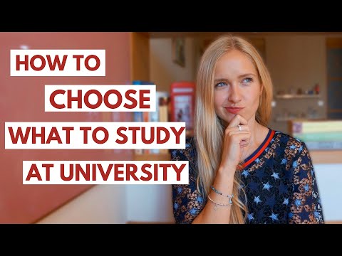 How to choose what to study at university! (5 STEPS)